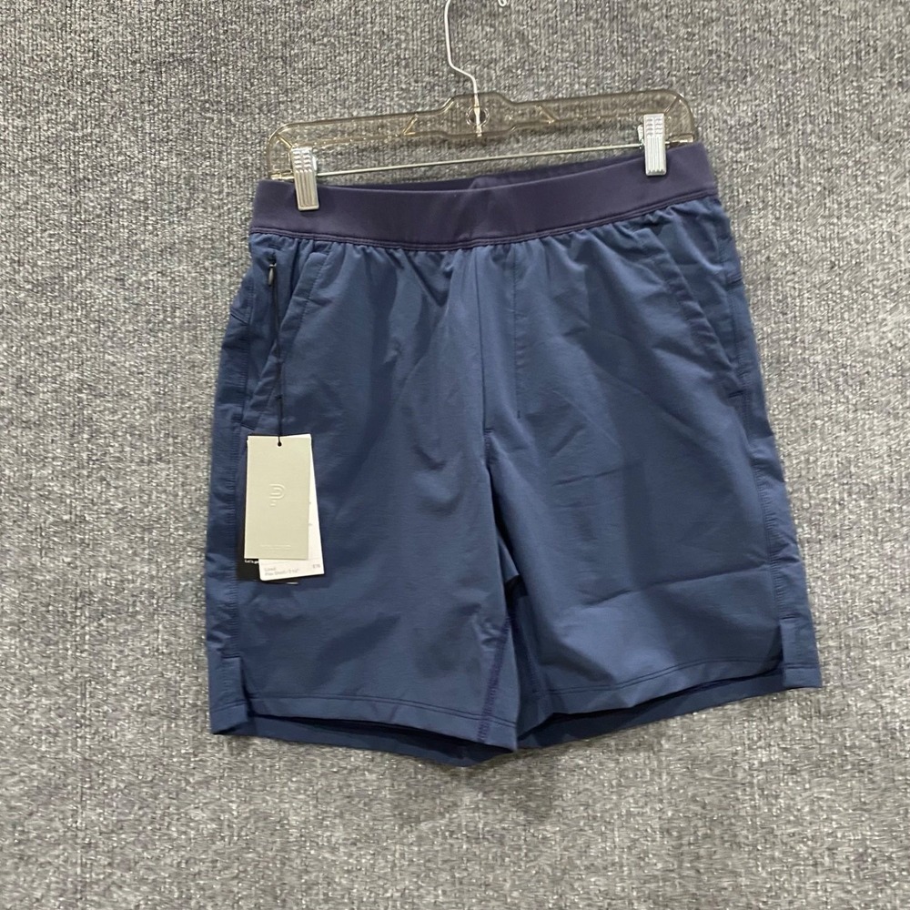 Public Rec Flex Short Lined Mens 30 Navy Blue Running Swimming Athletic Shorts